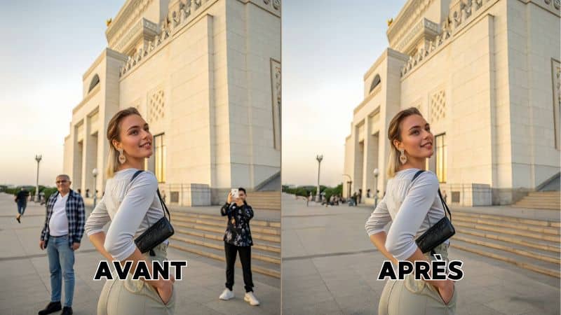 Cover photo - Comment enlever une personne sur une photo