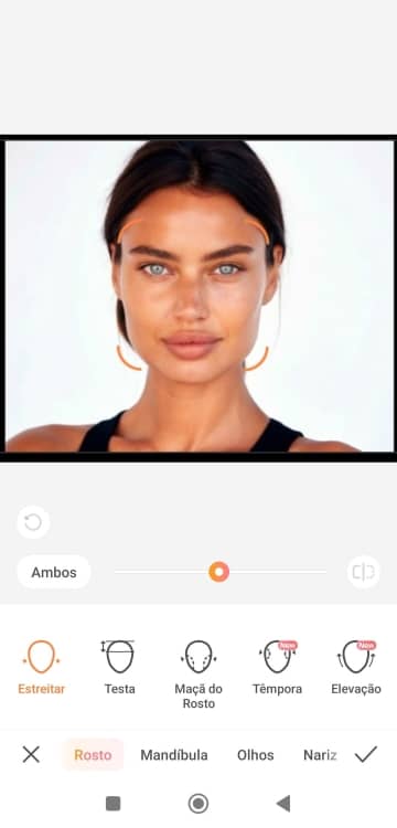AirBrush Face Edit Screenshot PT - face edit