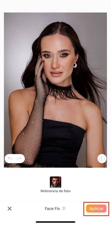 AirBrush Face Fix Screenshot ES - apply