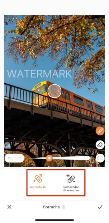 AirBrush App Screenshot PT - remove watermark ai eraser