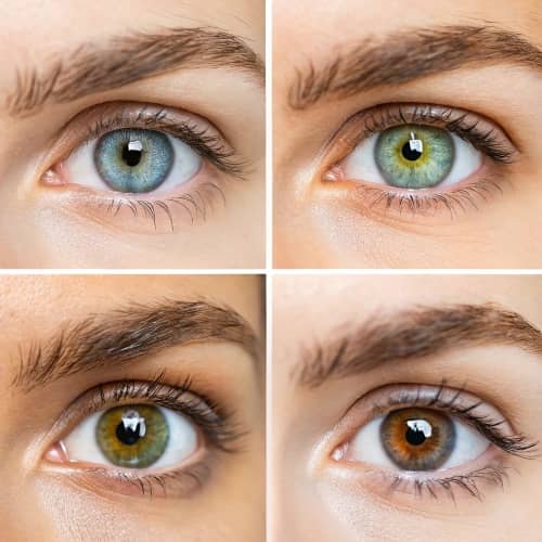 hair colour changer - eye colour options