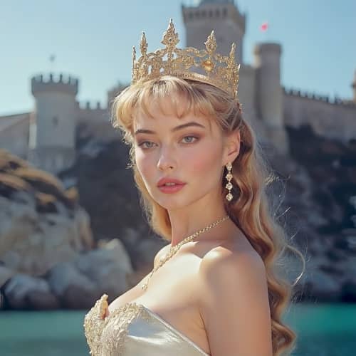 face swap - example princess after