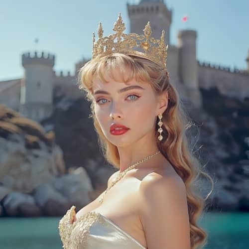 face swap - example princess before