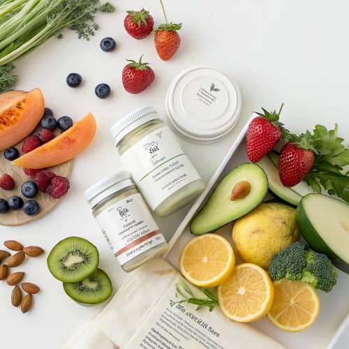 matte skin - nutrition and skin care