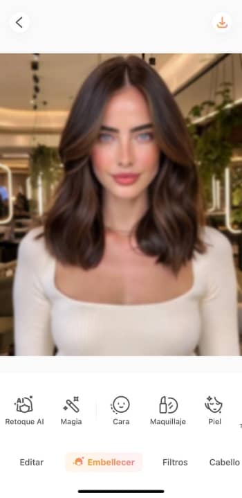 AirBrush App Screenshot ES - photo restoration upload the image