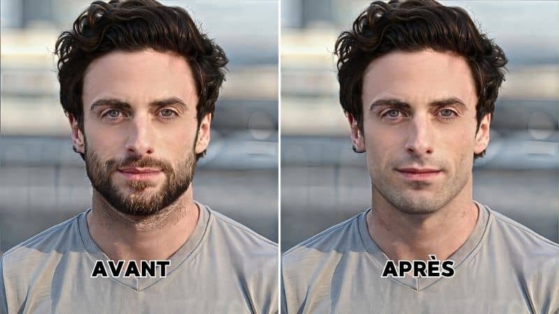 Cover photo - Top 5 des applications de filtre sans barbe et avec barbe en 2025