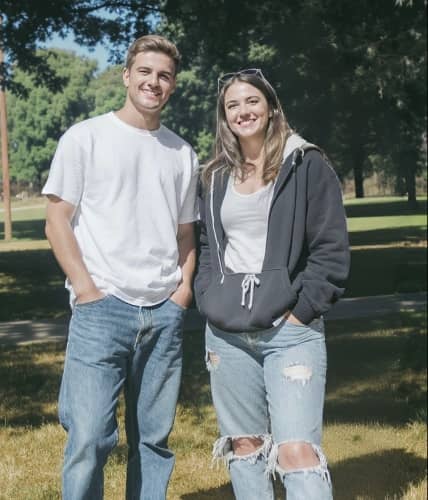 remove people from photos - three friends example after