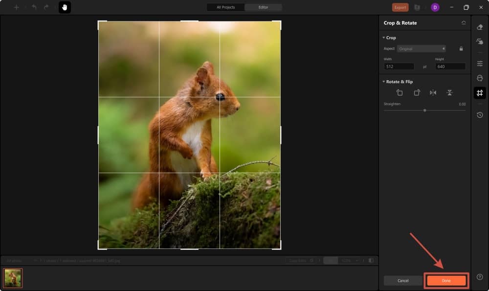 AirBrush Web Screenshot EN - invert image result done
