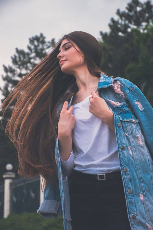 nuevo look de cabello en mujer 