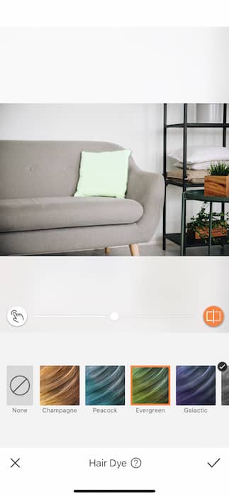 green pillow on grey couch