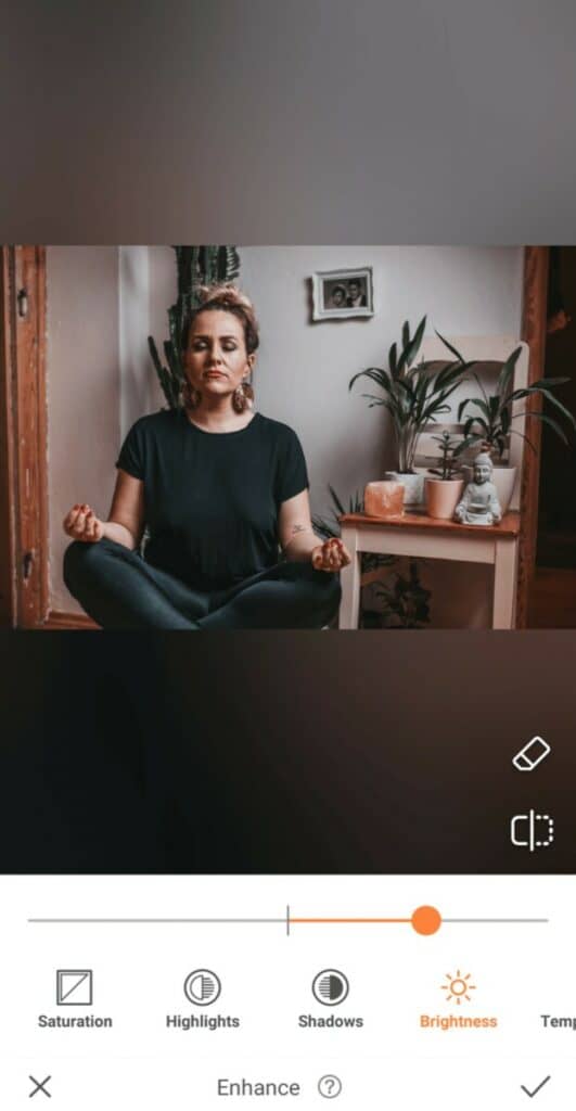 closeup of woman meditating on her summer intentions