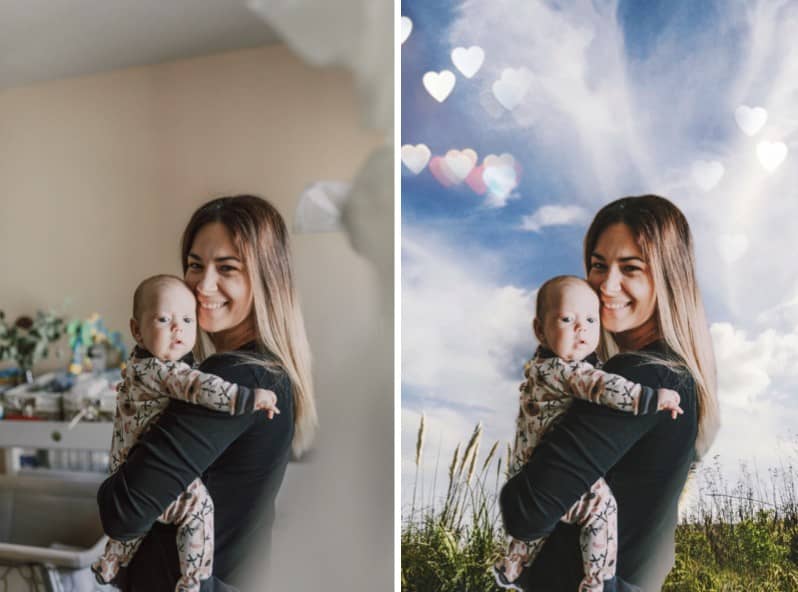 fotos con bebés