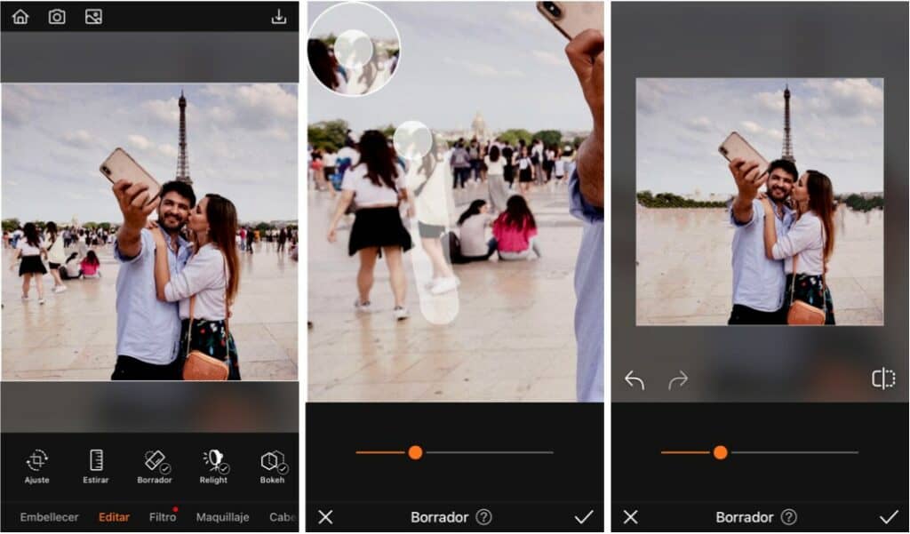 foto de viaje romántica