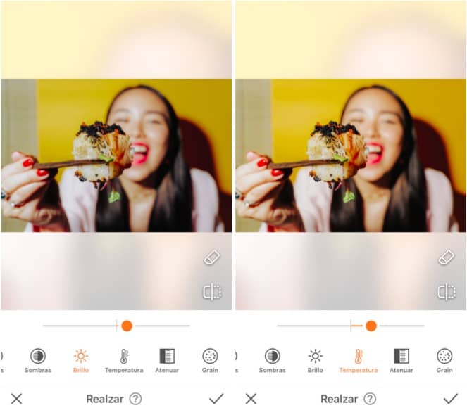 5 fotos con comida