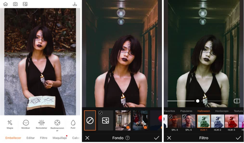 fondos de fotos de Halloween