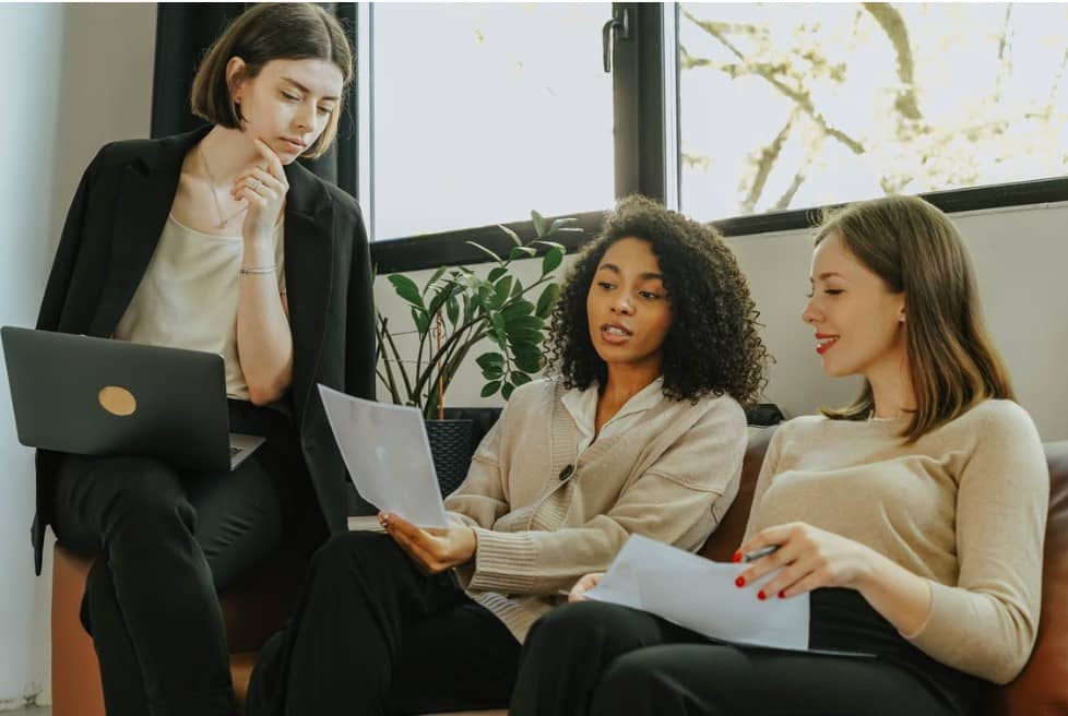 women in the office