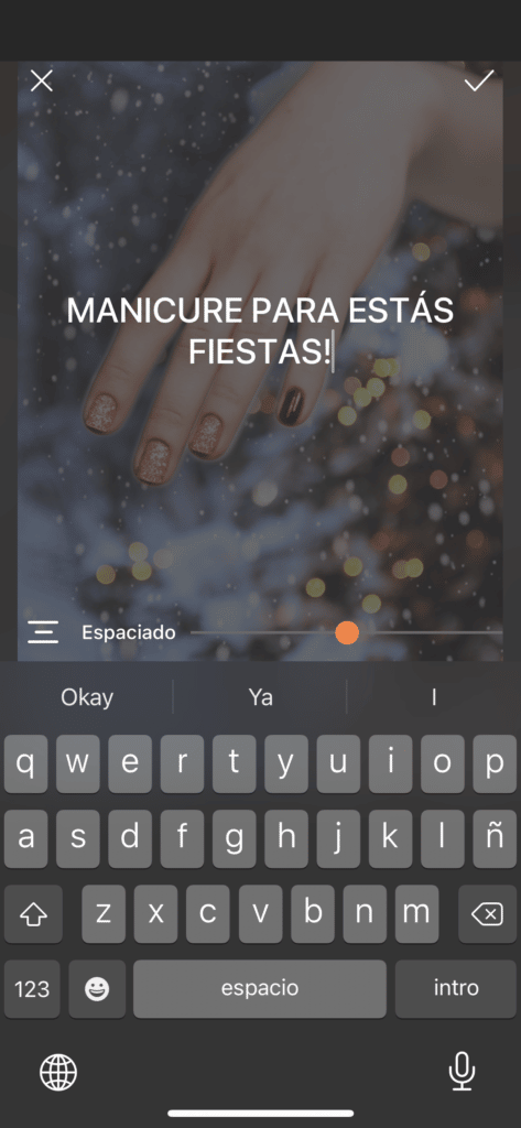 Crea un manicure virtual muy navideño con AirBrush