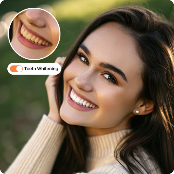 Clarear e Alinhar os Dentes com Um Toque Usando o AirBrush